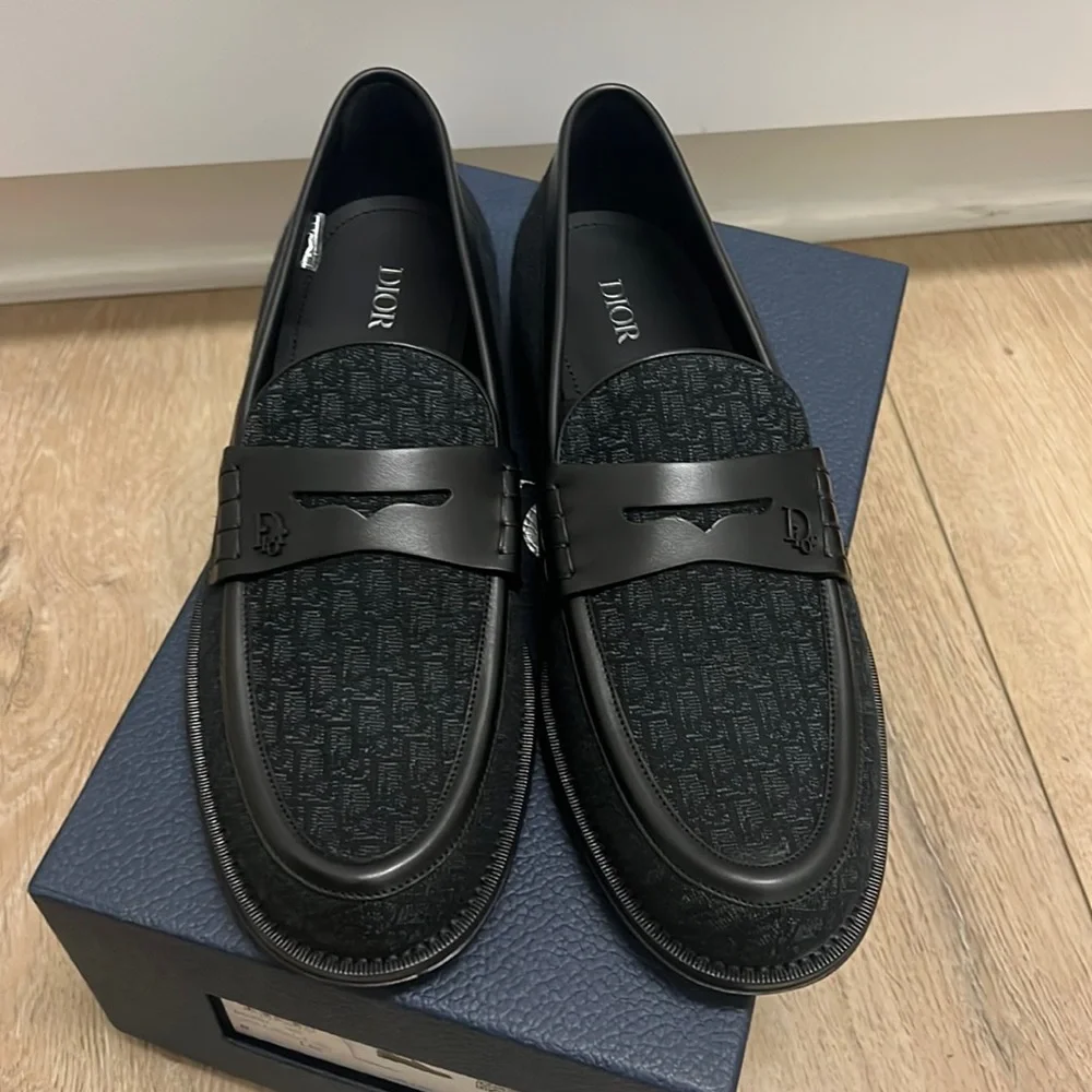 dior men's dress shoes DIOR HOMME Size 10 Black Leather Creeper Lace-Up Shoes – Sui Generis  Designer Consignment main image 1